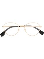 Versace Eyewear lunettes de vue VE1279 à monture ronde - Or