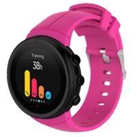 Silicone vervangende polsband voor SUUNTO Spartan Ultra (Rose Red)