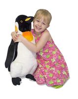 Melissa & Doug Grote Pluche Penguin 60 cm hoog - thumbnail