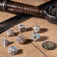 The Witcher Dice Set Geralt The White Wolf (7) - thumbnail