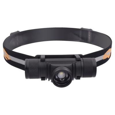D20 5W XML-2 IPX6 waterdichte hoofdband licht 1200 LM USB lading roteren Focus buiten LED koplamp