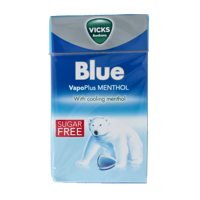 Vicks Blue menthol suikervrij box 40 Gram