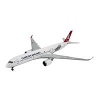 Revell modelbouwpakket - airbus a350-900 turkish airlines 1:144 - 120dlg.