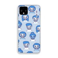 Gezichtjes: Pixel 4 Transparant Hoesje