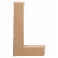 Creativ Company Letter papier-maché - l, 20,5cm Creativ Company Letter papier-maché - l, 20,5cm