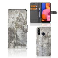 Samsung Galaxy A20s | Bookcase | Beton Print