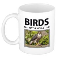 Foto mok Havik beker - birds of the world cadeau Haviks liefhebber - thumbnail