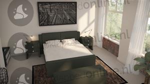 Opberg boxspring 160 x 210 cm- stofkleur 5088