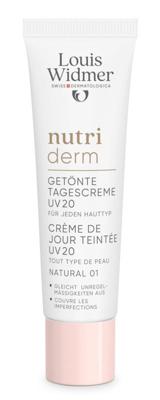 Louis Widmer Nutriderm dagcreme getint 01 met parfum