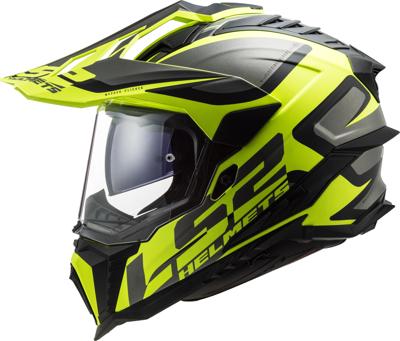 LS2 Helmet mx701 explorer alter xxl bl./yel.matt
