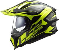 LS2 Helmet mx701 explorer alter xxl bl./yel.matt