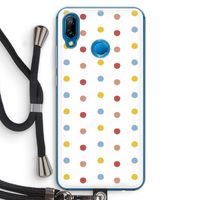 Bollen: Huawei P20 Lite Transparant Hoesje met koord Bollen: Huawei P20 Lite Transparant Hoesje met koord