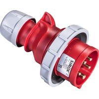 CEE Stekker 5 Polig 16A rood IP67 400V