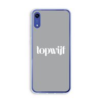 Topwijf Grijs Wit: Honor Play 8A Transparant Hoesje