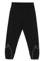 Marcelo Burlon County Of Milan Kids pantalon de jogging Stitch Wings - Noir - thumbnail