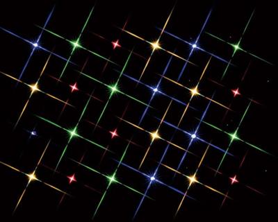 Super bright 24 multi color light string b/o (4.5v) - Lemax