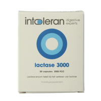 Intoleran Lactase 3000 50 Capsules