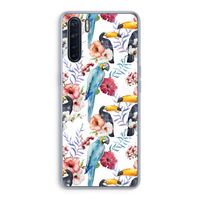 Bloemen tukan: Oppo A91 Transparant Hoesje