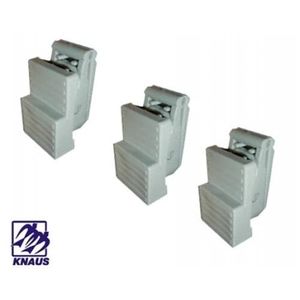 Dorema Quick-lock steun knaus per 3 stuks