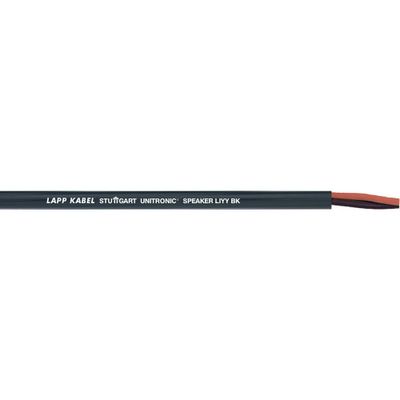LAPP 1233300 Luidsprekerkabel UNITRONIC® SPEAKER 2 x 1.5 mm² + 2 x 1.5 mm² Zwart per meter