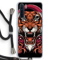 Tiger and Rattlesnakes: Oppo A91 Transparant Hoesje met koord