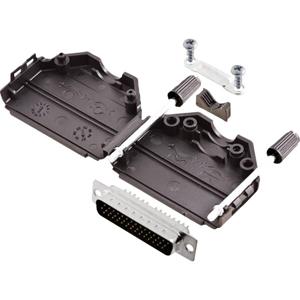 encitech DPPK25-BK-HDP44-K 6355-0011-03 D-sub male connectorset 180 ° Aantal polen: 44 Soldeerkelk 1 set(s)