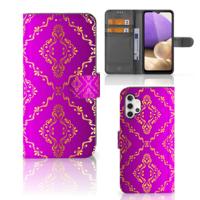 Wallet Case Samsung Galaxy A32 4G Barok Roze