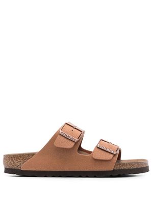 Birkenstock sandales Arizona Birko-Flor 20 mm - Marron