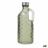 Waterfles Quid Calypso Groen Glas 1 L (12 Stuks)