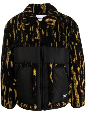 AMBUSH veste à imprimé abstrait - Noir