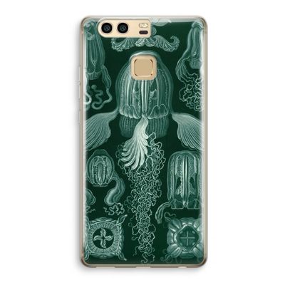 Haeckel Cubomedusae: Huawei P9 Transparant Hoesje