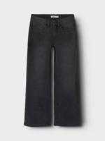 Name it winter jeansbroek meisjes - grijs - wide leg fit - NkfRose Name it winter jeansbroek meisjes - grijs - wide leg fit - NkfRose