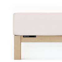 Schlafgut Schlafgut Badstof Hoeslaken L - 140x200 - 160x200 744 Sand Light