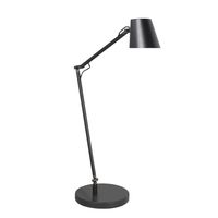 Metallic zwart tafellamp