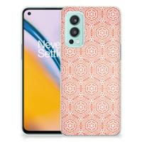OnePlus Nord 2 5G | TPU bumper | Pattern Orange