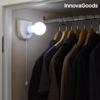 Huismerk InnovaGoods Draagbare Ledlamp Treklamp Kledingkast