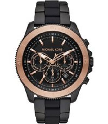 Horlogeband Michael Kors MK8666 Staal Zwart 22mm