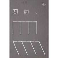 NOCH 48600 TT Straatmarkering-sjablonen