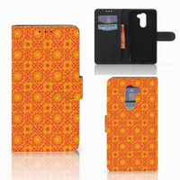 Huawei Honor 6X Telefoon Hoesje Batik Oranje - thumbnail