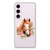 TPU Hoesje voor Samsung Galaxy S23 Paard TPU Hoesje voor Samsung Galaxy S23 Paard