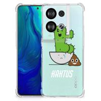 OPPO Reno8 Stevig | Bumper Hoesje | Cactus Poo