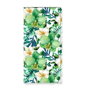 Samsung Galaxy A51 Smart Cover Orchidee Groen