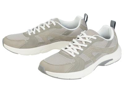 LIVERGY Heren sneakers (Grijs, 45)