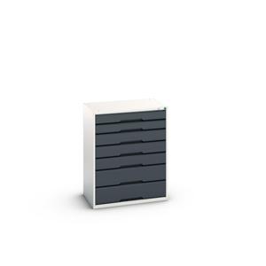 Bott Verso Schuifladenkast | 800x550x1000mm | 7 Laden | RAL 7016 - 16925149.19