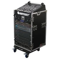 Odyssey Innovative Designs Pro Combo Rack with Wheels DJ-tafel