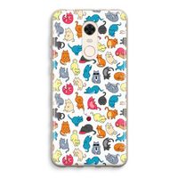 Kleurrijke katten: Xiaomi Redmi 5 Transparant Hoesje