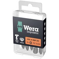 Wera 05057661001 Kruis-bit 2 F 6.3 5 stuk(s)