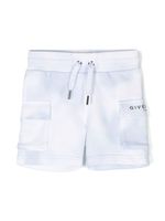 Givenchy Kids bermuda à lien de resserrage - Blanc