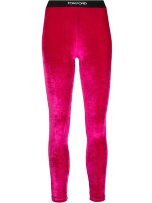 TOM FORD legging à taille haute - Rose