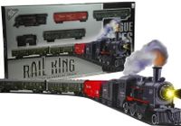 Viking Choice  Rail King treinset met stoom - realistische speelgoedlocomotief - thumbnail